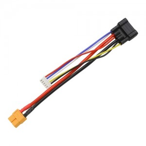 Ʈ���罺 iD Ŀ���� 4�� 14.8V ���͸� -> XT60 ��ȯ�� (T100/T200 �������) Traxxas iD Male to XT60 adapter 4S