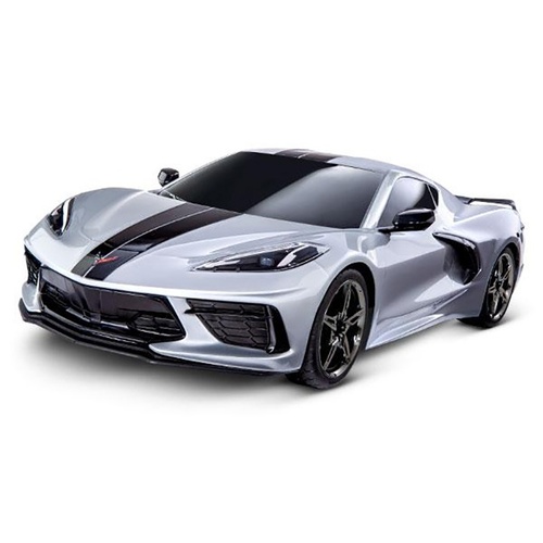 [���ܼ�] CB93054-4 Silver [Traxxas] 4-TEC 3.0 C8 ������ �ݺ� ���÷��� (�ǹ�)