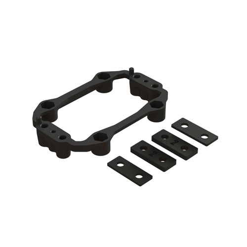 [���ܼ�] ARA320650 [ARRMA] ARA320650 ALUMINUM SERVO MOUNT PLASTIC HOLDER SET