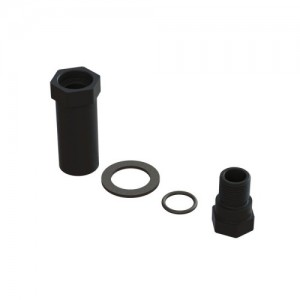 [ARRMA] ARA340187 Aluminum Servo Saver Hub Set Black 