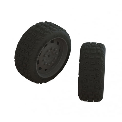 [���ܼ�] ARA550083 [ARRMA] ARA550083 dBoots KATAR 35/085 2.4 Tire Set Glued (1 Pair)