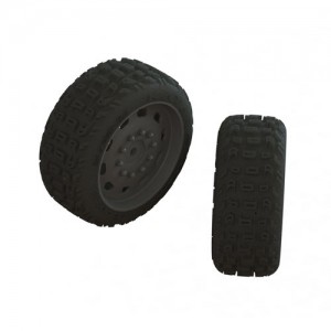 [ARRMA] ARA550083 dBoots KATAR 35/085 2.4 Tire Set Glued (1 Pair) 
