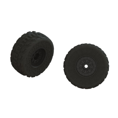 [���ܼ�] ARA550107 [ARRMA] ARA550107 dBoots FIRETEAM Tire Set, Glued (2)