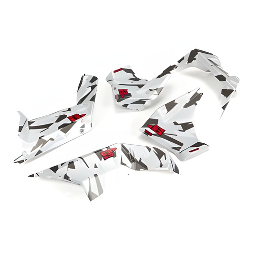 [���ܼ�] ARA411017 [ARRMA] ARA411017 Guard Set Painted, White Camo: FIRETEAM