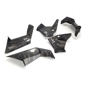 [ARRMA] ARA411018 Guard Set Painted, Black Camo: FIRETEAM 