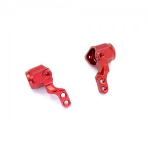 [KYOSHO] Aluminum Knuckle Set (Red) 