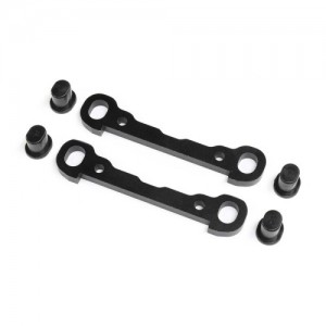 [TEAM LOSI] Front Hinge Pin Braces, Black: DBXL 2.0 