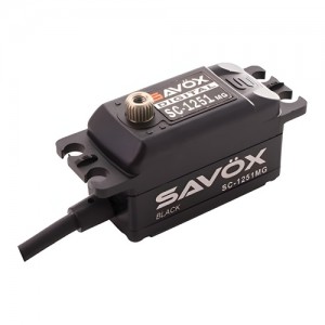[SAVOX] SC-1251MG BLACK EDITION SERVO 