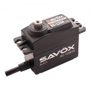 [SAVOX] SC-1258TG BLACK EDITION SERVO 