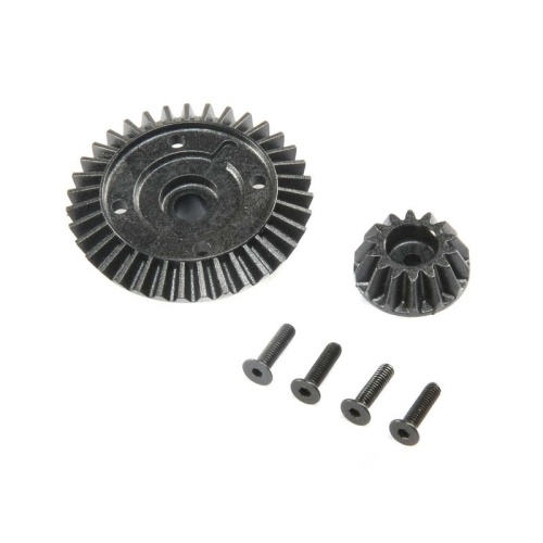 [���ܼ�] TLR332083 [TLR Racing] Ring and Pinion, Composite(Center Diff Only):22X-4