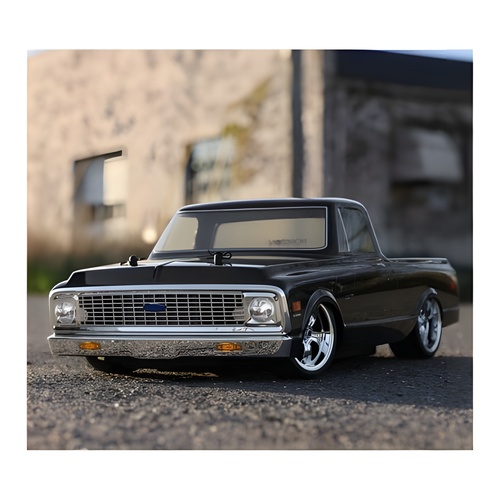 [���ܼ�] LOS03034T2 [TEAM LOSI] 1/10 1972 Chevy C10 Pickup Truck V100 AWD RTR, Black