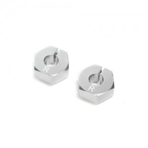 [TEAM LOSI] Clamping Rear Wheel Hexes, Aluminum: 22S 