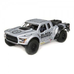 [TEAM LOSI] ���左�� ���ڷ��� V2 1/10 ���� ���̳� - 4������ �귯������ ����Ʈ RTR Ford Raptor Baja Rey Black Rhino 4WD Brushless RTR with SMART (������, ���͸� ����)