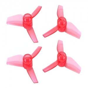 [RAKONHELI] 40mm 3 Blade Transparent Propeller (2CW 2CCW; 1.5mm Shaft) - 1��� 