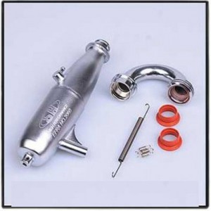 [SH ENGINES] SA215FS 1/8 COMPLETE EXHAUST SYSTEM 