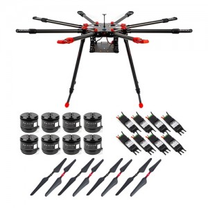 [TR] T1000 PRO Folding OctoCopter Frame Basic Combo - HP Edition 