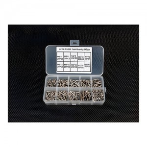 [TR] ���øӸ� M3 ���� ���� + ��Ʈ ��Ʈ (�����η���, 340����) M3 Screw Bolt/Nut Set(Stainless Steel/340 pcs)