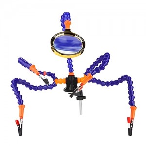 [TR] Five Flexible Arm Soldering Station (Clamp Type) 