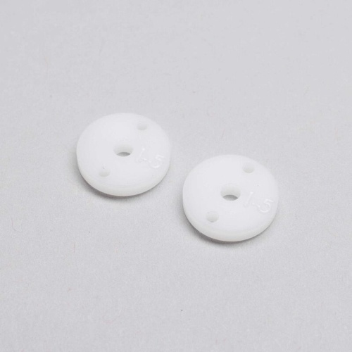 [���ܼ�] TLR333022 [TLR Racing] Machined Shock Pistons, 2.3mm, 2 x 1.5mm, G3 (2)