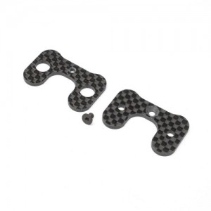 [TLR Racing] Carbon Wing Riser, 4mm: 22 5.0 