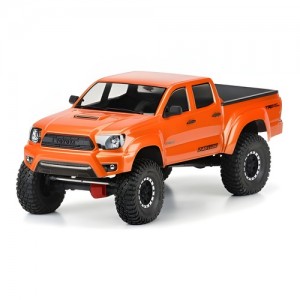[PROLINE-RACING] 3568-00 1/10 2015 Toyota Tacoma TRD Pro Clear Body 12.3 Wheelbase: Crawlers 