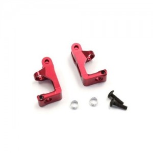 [KYOSHO] Aluminum Front Hub Carrier (Red) 
