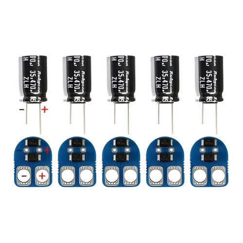 [���ܼ�] XT60-TVS [Matek] XT60 Ŀ���Ϳ� ��Ƽ ����ũ ���� (5set)