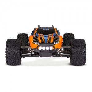 [Traxxas] ������ 4X4 XL-5 1/10 ��Ÿ��� Ʈ�� (LED ���� �Ϸ�) ���͸�, ������ ���� RTR Ǯ�� - ������ �÷� Orange RUSTLER 4X4 XL-5 W/ LED LIGHTS