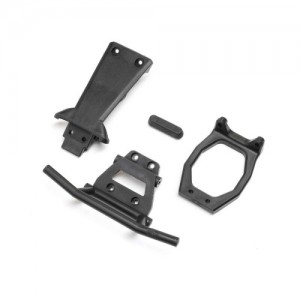 [TEAM LOSI] Front Bumper, Brace, Skid Plate: Hammer Rey 