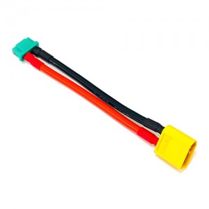 XT60 -> MPX ��ȯ���̺� (AWG12) XT60 ���͸��� MPX �Ŀ����(�Ŀ��ڽ�)�� ����