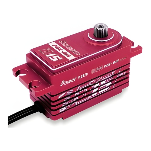 [���ܼ�] D15-RED [POWER HD] D15 High Voltage 18kg / 0.08 Sec Low Profile Servo