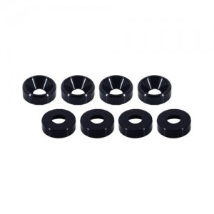 [VP PRO RACING] RS-706-3-BK Aluminium Countersink Washer (3mm) (Black) 