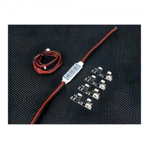 [TR] F330/F450/F550/S500/S550 ���� 5V LED Night Navigation Light Set (RED/Green/Controller) 