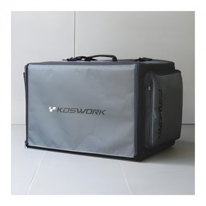 [KOSWORK] 1/8 Compact 3 Drawer PP Frame Buggy/Onroad Car Bag (1/8, 1 Large & 2 Medium) 