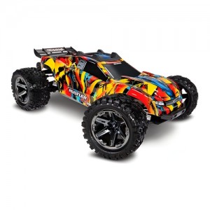 [Traxxas] CB67076-4 solarflare Rustler 4x4,VXL 