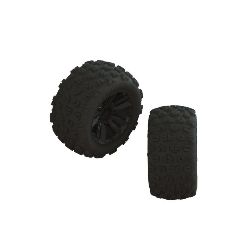 [���ܼ�] ARA550090 [ARRMA] ARA550090 DBOOTS COPPERHEAD2 LP GLUED TIRES (2)
