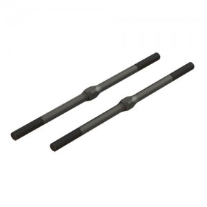 [ARRMA] ARA330717 STEEL TURNBUCKLE, M4 X 95MM BLACK (2) 