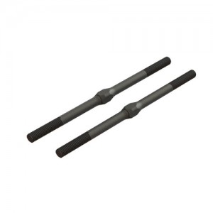 [ARRMA] ARA330716 STEEL TURNBUCKLE, M4 X 85MM BLACK (2) 