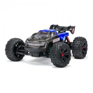 [ARRMA] 1:10 KRATON 4x4 4S V2 BLX RTR MT Black/Blue ũ���� V2 �귯������ ����Ʈ�� RTR ����/���� - ���͸�, ������ �ʿ�