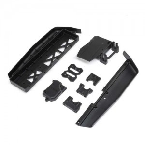 [TLR Racing] Battery Tray, Center Diff & Servo Mount: 8XE 2.0 