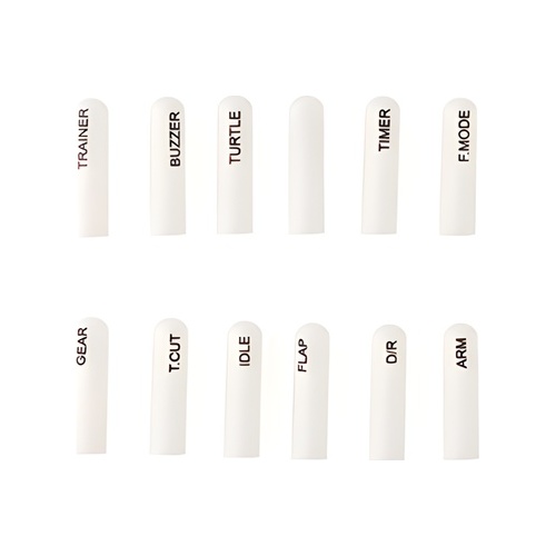 [���ܼ�]  ���������� TX16S�� Labeled Silicon Switch Cover Set (��Ÿ��) - ȭ��Ʈ