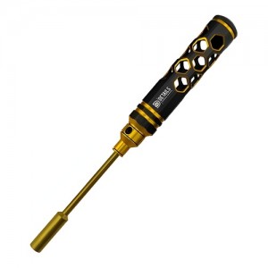 [DETAILS TECH] (Ƽź ��) Classic Nut Drivers Set - Hexagon Honeycomb Black Gold 1pc 5.5mm 