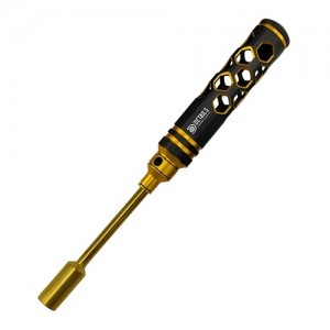[DETAILS TECH] (Ƽź ��) Classic Nut Drivers Set - Hexagon Honeycomb Black Gold 1pc 8.0mm 