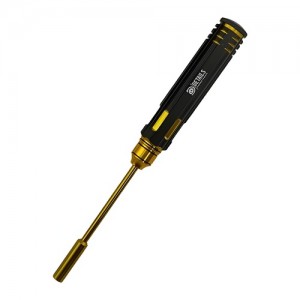 [DETAILS TECH] Classic Nut Drivers Set - A Black Gold 1pcs Box 4.0mm 