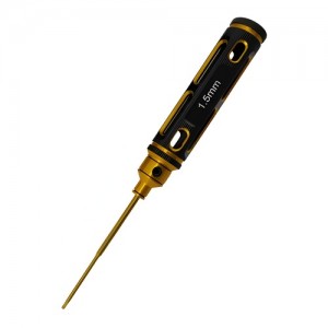 [DETAILS TECH] (Ƽź ��) Allen Wrench - Black Gold Big Handle (1.5 x 180mm) 