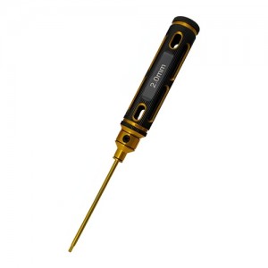 [DETAILS TECH] (Ƽź ��) Allen Wrench - Black Gold Big Handle (2.0 x 180mm) 