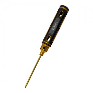[DETAILS TECH] (Ƽź ��) Allen Wrench - Black Gold Big Handle (2.5 x 180mm) 