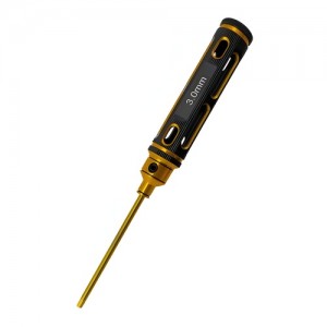 [DETAILS TECH] (Ƽź ��) Allen Wrench - Black Gold Big Handle (3.0 x 180mm) 