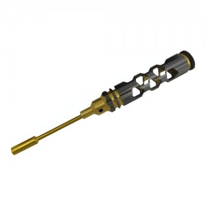 [DETAILS TECH] (Ƽź ��) Titanium Coated Tips Nut Drivers - Ink Gold Honeycomb (5.5 x 180mm) 