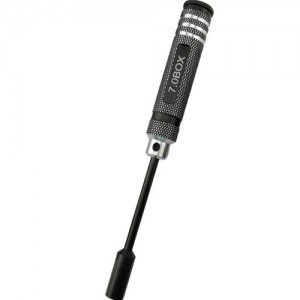 [DETAILS TECH] (HSS ��) Nut Drivers - Black (7.0 x 180mm) 